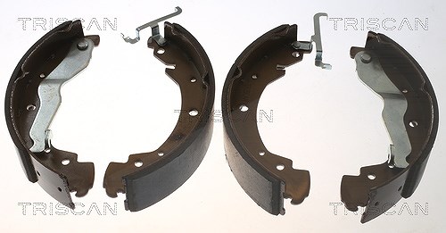 Triscan Bremsbackensatz Trommelbremse Hinterachse [Hersteller-Nr. 810029549] für VW