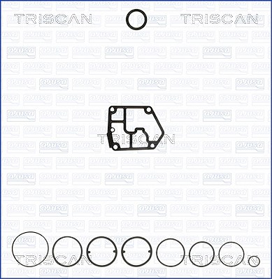 Triscan Dichtungssatz, Kurbelgehäuse [Hersteller-Nr. 595-85128] für Mitsubishi, Seat, Skoda, VW, Audi