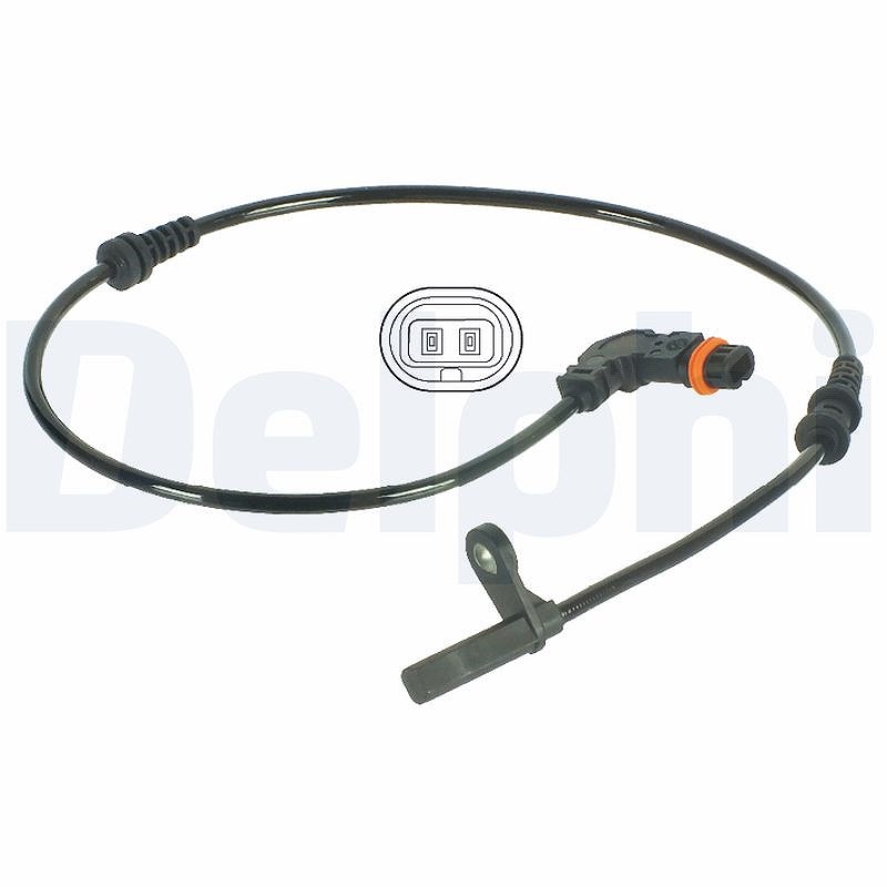 Delphi Sensor, Raddrehzahl [Hersteller-Nr. SS20124] für Mercedes-Benz