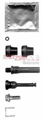 Metzger Autoteile Führungshülsensatz, Bremssattel [Hersteller-Nr. 113-1354X] für Peugeot, Citroën, Suzuki