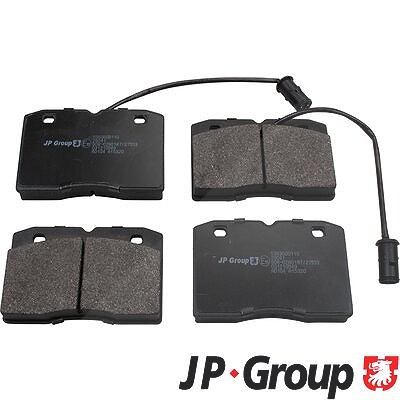 Jp Group Bremsbelagsatz, Scheibenbremse [Hersteller-Nr. 5363600110] für Alfa Romeo, Iveco