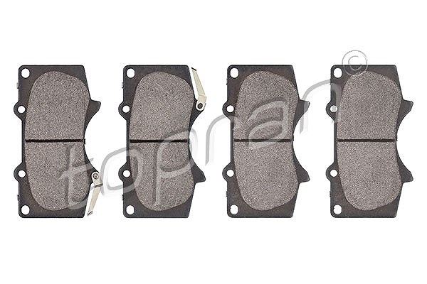 Topran Bremsbelagsatz, Scheibenbremse [Hersteller-Nr. 600619] für Mitsubishi, Toyota