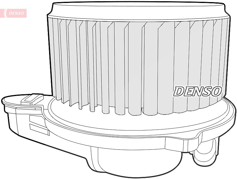 Denso Innenraumgebläse [Hersteller-Nr. DEA02006] für Audi