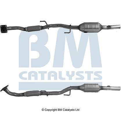 Bm Catalysts Katalysator mit Anbauteilen [Hersteller-Nr. BM91132H] für VW, Skoda, Seat