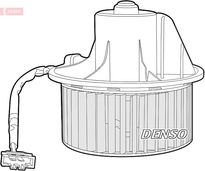 Denso Innenraumgebläse [Hersteller-Nr. DEA32004] für VW