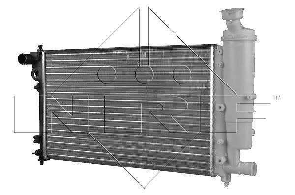 Nrf Kühler, Motorkühlung [Hersteller-Nr. 50428] für Peugeot