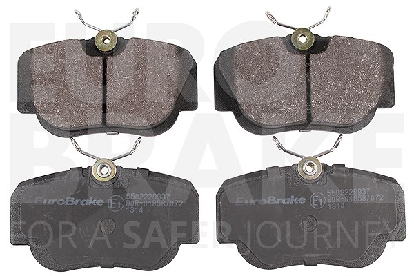 Eurobrake Bremsbeläge Vorderachse [Hersteller-Nr. 5502229937] für Mercedes-Benz