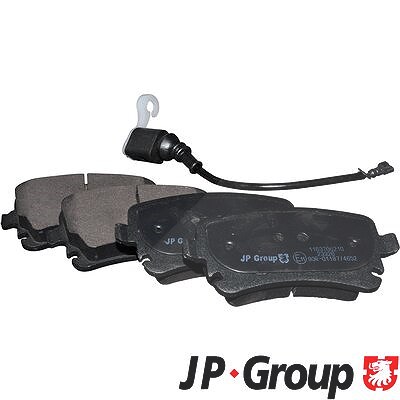 Jp Group Bremsbeläge hinten (Satz) [Hersteller-Nr. 1163706210] für VW