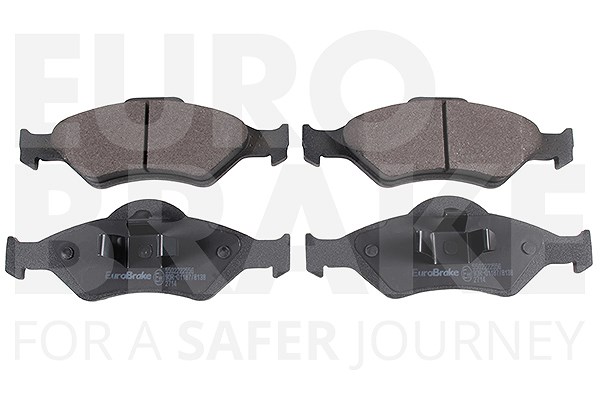 Eurobrake Bremsbeläge Vorderachse (Satz) [Hersteller-Nr. 5502222556] für Ford