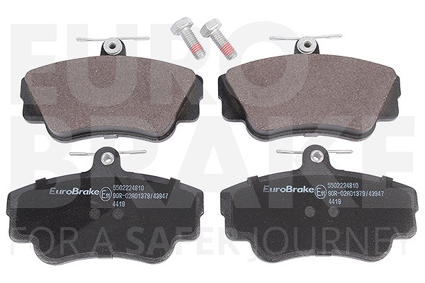 Eurobrake Bremsbeläge vorn (Satz) [Hersteller-Nr. 5502224810] für Volvo
