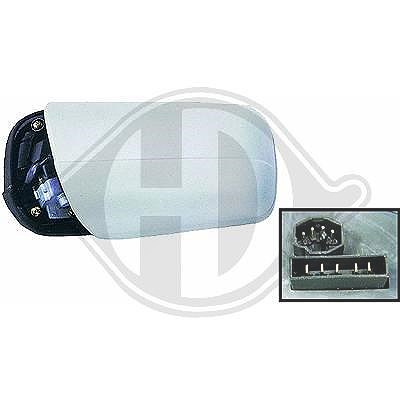 Diederichs Außenspiegel [Hersteller-Nr. 1670327] für Mercedes-Benz