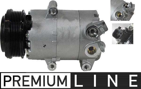 Mahle Kompressor, Klimaanlage [Hersteller-Nr. ACP555000P] für Ford