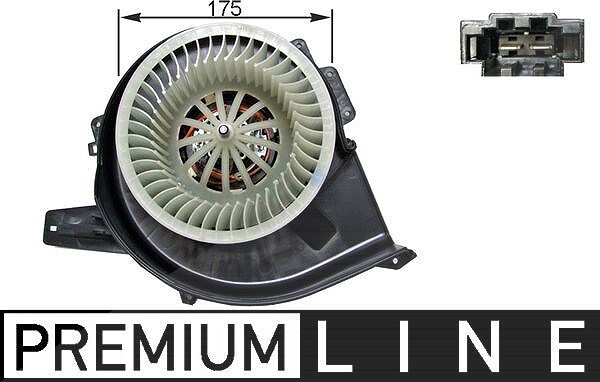 Mahle Innenraumgebläse [Hersteller-Nr. AB20000P] für Skoda, Seat, Audi, VW