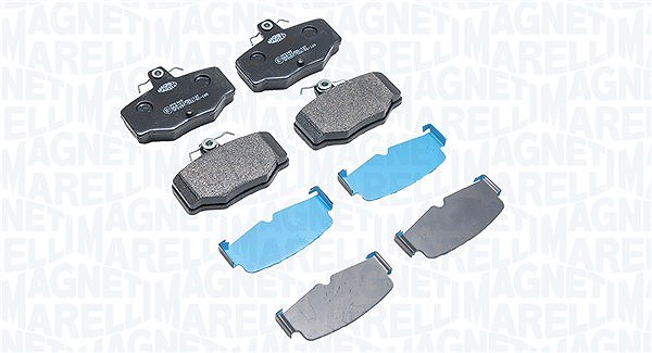 Magneti Marelli Bremsbelagsatz, Scheibenbremse [Hersteller-Nr. 363916060345] für Nissan