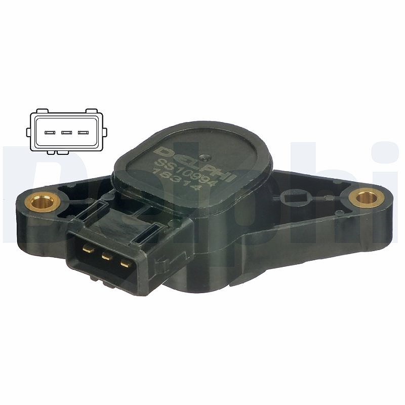 Delphi Sensor, Drosselklappenstellung [Hersteller-Nr. SS10994-12B1] für Peugeot, Citroën, Fiat
