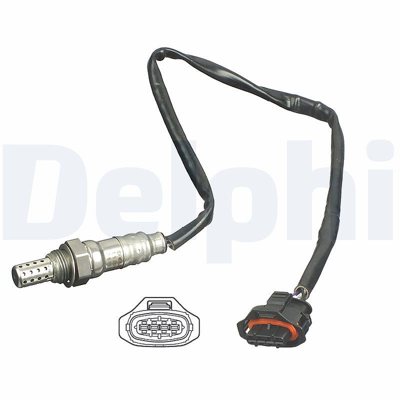 Delphi Lambdasonde [Hersteller-Nr. ES20426-12B1] für Vauxhall, Chevrolet, Opel