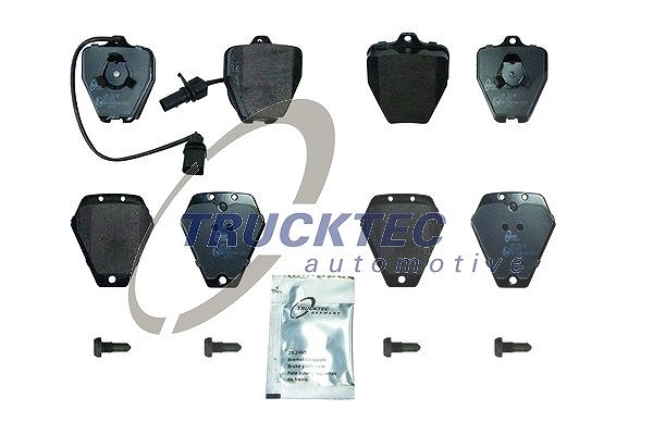Trucktec Automotive Bremsbelagsatz, Scheibenbremse [Hersteller-Nr. 07.35.246] für Audi