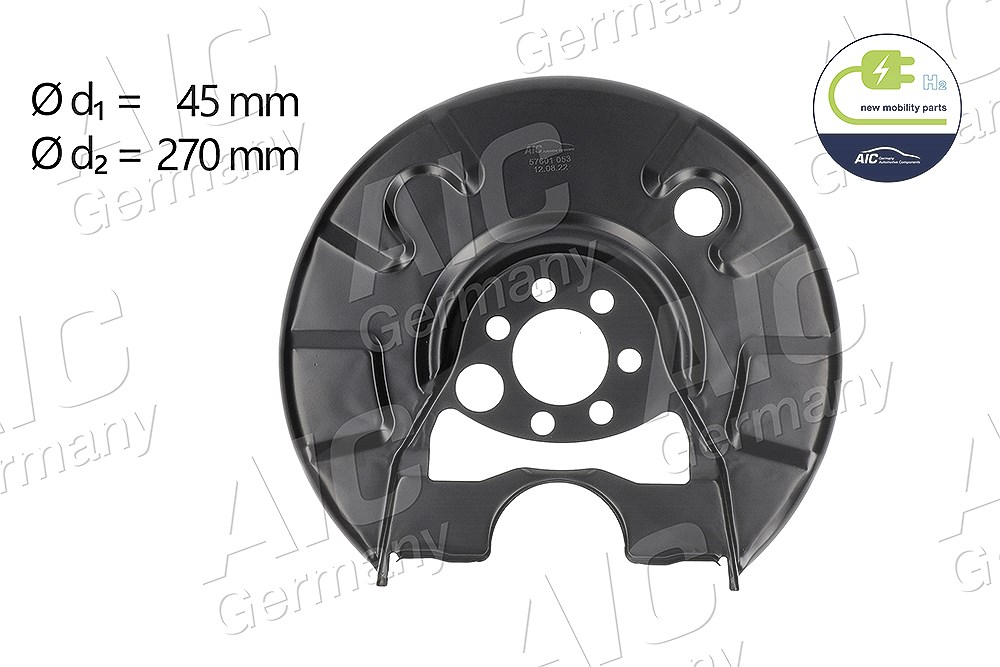 Aic Spritzblech, Bremsscheibe [Hersteller-Nr. 57601] für VW, Seat