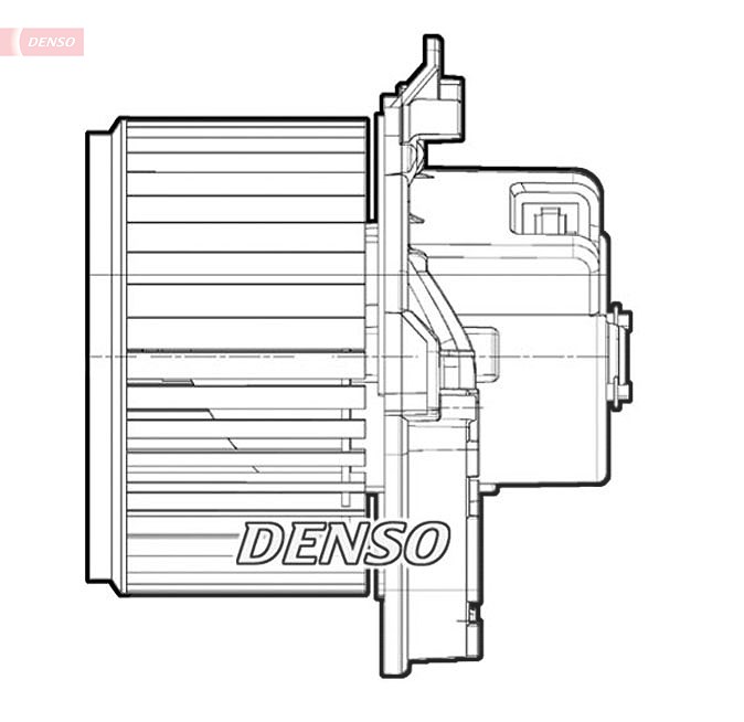 Denso Innenraumgebläse [Hersteller-Nr. DEA09071] für Fiat