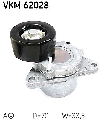 Skf Spannrolle, Keilrippenriemen [Hersteller-Nr. VKM62028] für Nissan