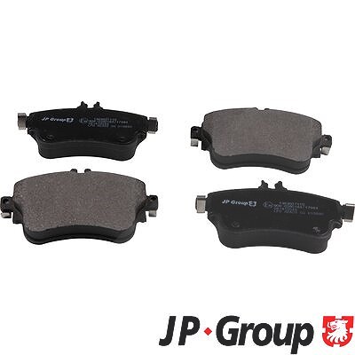Jp Group Bremsbelagsatz, Scheibenbremse [Hersteller-Nr. 1363607110] für Mercedes-Benz