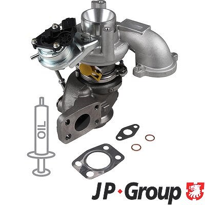 Jp Group Lader, Aufladung [Hersteller-Nr. 4117400400] für Peugeot, Citroën, Ford