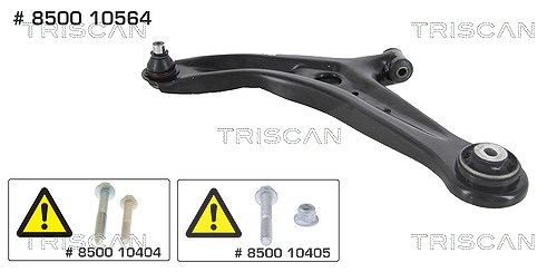 Triscan Lenker, Radaufhängung [Hersteller-Nr. 850010564] für Ford