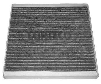 Corteco Innenraumfilter (Pollenfilter) mit Aktivko ERSTAUSRÜSTERQUALITÄT [Hersteller-Nr. 80001035] für Smart