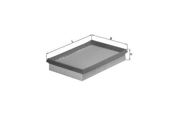 Mahle Luftfilter [Hersteller-Nr. LX675] für Mazda, Kia
