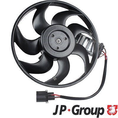 Jp Group Elektromotor, Kühlerlüfter [Hersteller-Nr. 1199105970] für Porsche, Audi, VW