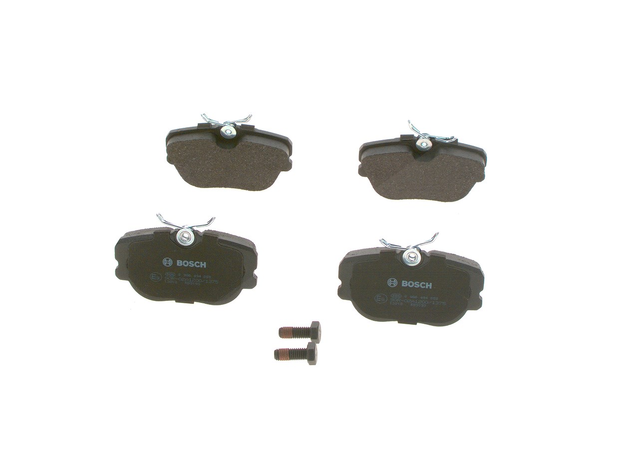 Bosch Bremsbelagsatz, Scheibenbremse [Hersteller-Nr. 0986494058] für Mercedes-Benz