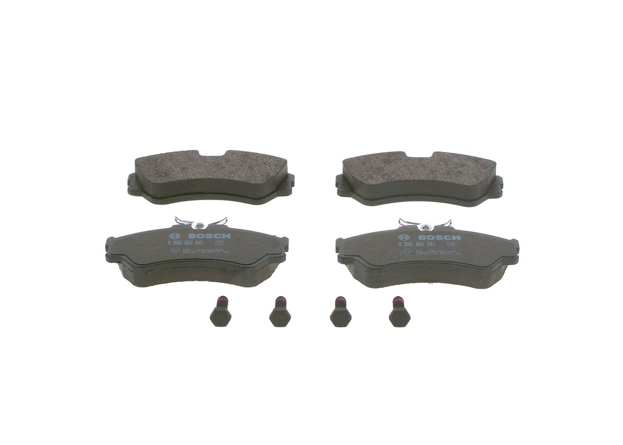Bosch Bremsbelagsatz, Scheibenbremse [Hersteller-Nr. 0986460941] für VW