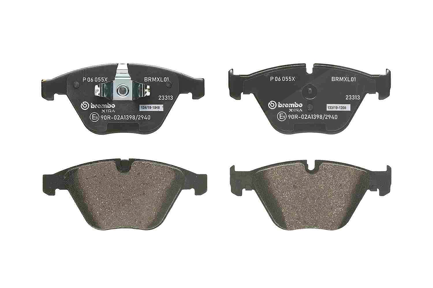 Für BREMBO KLOCKI SZCZEKI CYLINDERKI P 06 055X BRAKE PADS FRONT XTRA - Bild 9