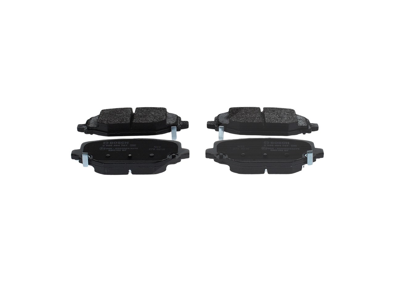 Bosch Bremsbelagsatz, Scheibenbremse [Hersteller-Nr. 0986494767] für Fiat, Lancia