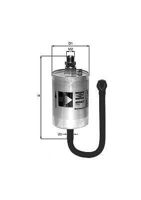 Mahle Kraftstofffilter [Hersteller-Nr. KL69] für Porsche