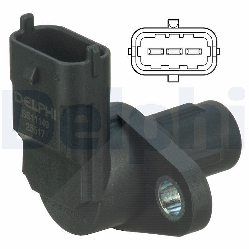 Delphi Sensor, Nockenwellenposition [Hersteller-Nr. SS11149] für Fiat