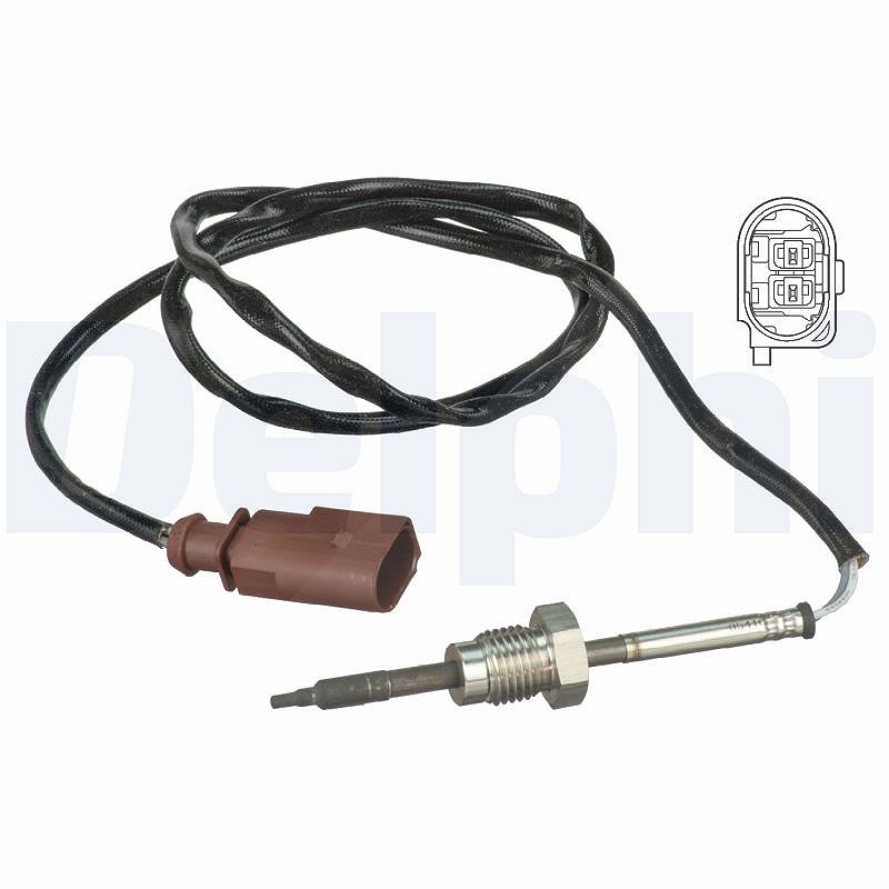 Delphi Sensor, Abgastemperatur [Hersteller-Nr. TS30090] für VW, Seat, Skoda, Audi