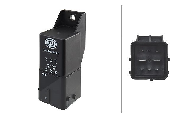 Hella Relais, Glühanlage [Hersteller-Nr. 4RV008188-631] für Volvo, Ford