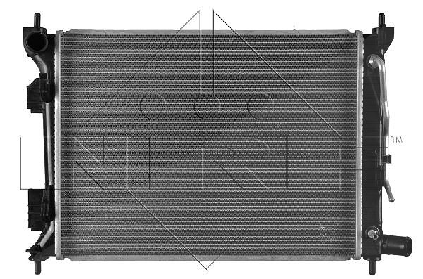 Nrf Kühler, Motorkühlung [Hersteller-Nr. 58556] für Kia, Hyundai