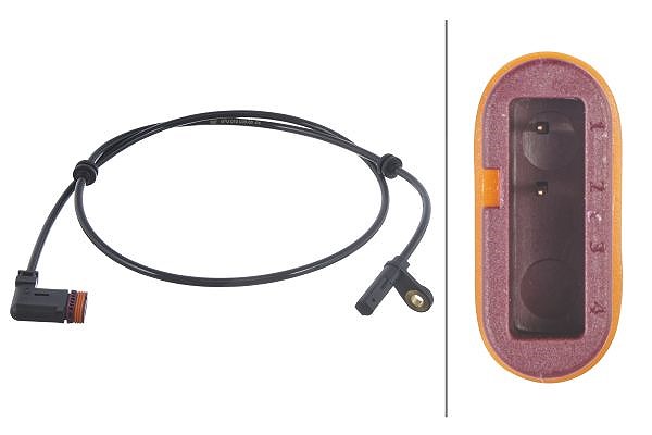 Hella Sensor, Raddrehzahl [Hersteller-Nr. 6PU010039-881] für Mercedes-Benz