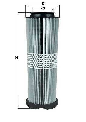 Mahle Luftfilter [Hersteller-Nr. LX1020/1] für Mercedes-Benz
