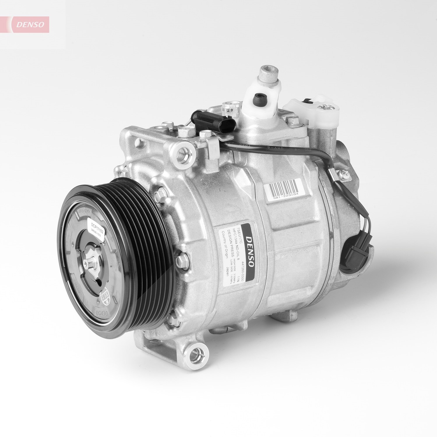 Denso Kompressor, Klimaanlage [Hersteller-Nr. DCP17102] für Mercedes-Benz