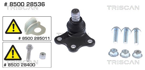 Triscan Trag-/Führungsgelenk [Hersteller-Nr. 850028536] für Peugeot, Ds, Citroën