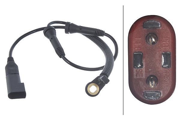 Hella Sensor, Raddrehzahl [Hersteller-Nr. 6PU010039-821] für Ford