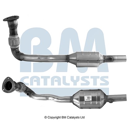 Bm Catalysts Katalysator mit Anbauteilen [Hersteller-Nr. BM90839H] für Opel, Vauxhall