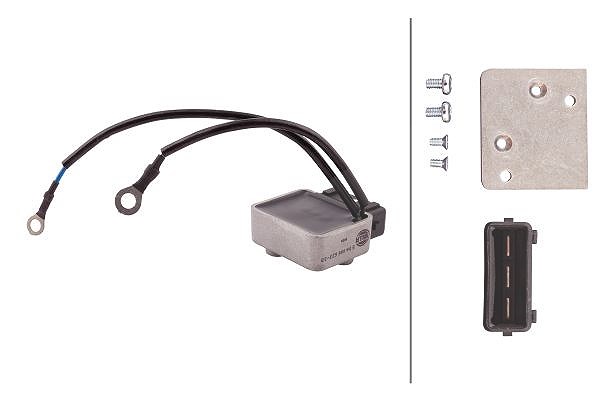Hella Schaltgerät, Zündanlage [Hersteller-Nr. 5DA006623-331] für Ford, Audi