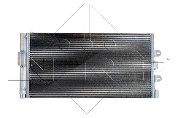 Nrf Kondensator, Klimaanlage [Hersteller-Nr. 35606] für Fiat