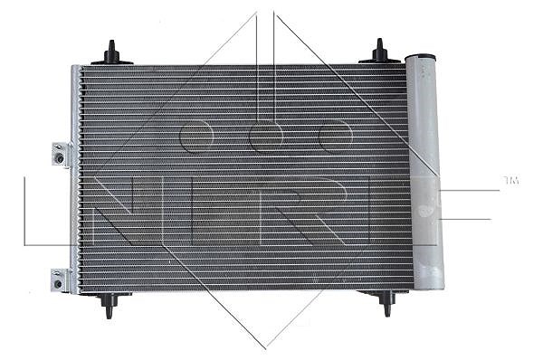 Nrf Kondensator, Klimaanlage [Hersteller-Nr. 35843] für Citroën, Peugeot