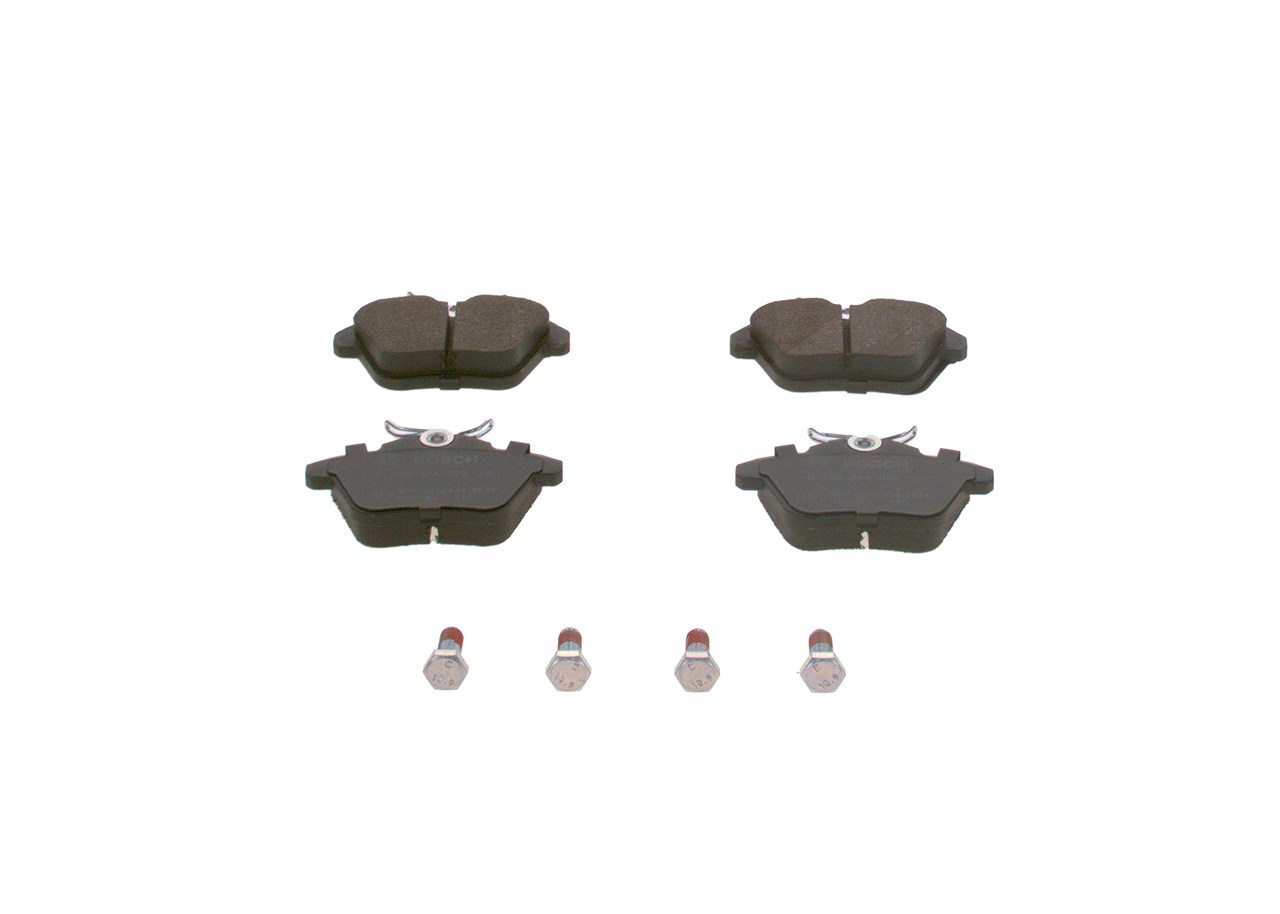 Bosch Bremsbelagsatz, Scheibenbremse [Hersteller-Nr. 0986494020] für Lancia, Alfa Romeo