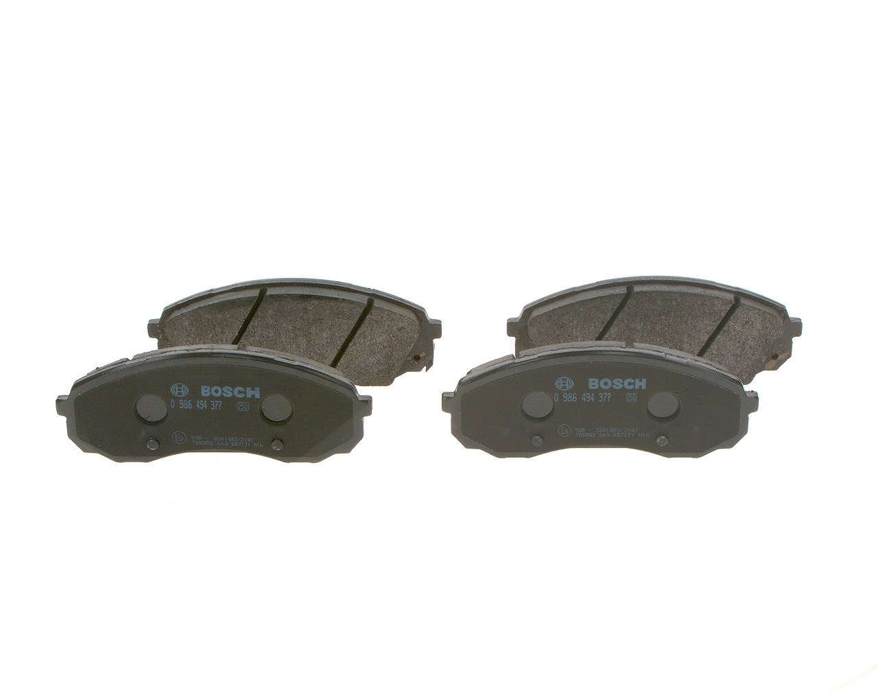 Bosch Bremsbeläge vorne (Satz) [Hersteller-Nr. 0986494377] für Hyundai, Kia